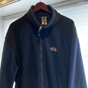 North Face Men’s XL Fleece blue/black